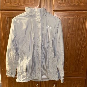 Lauren James grey rain jacket